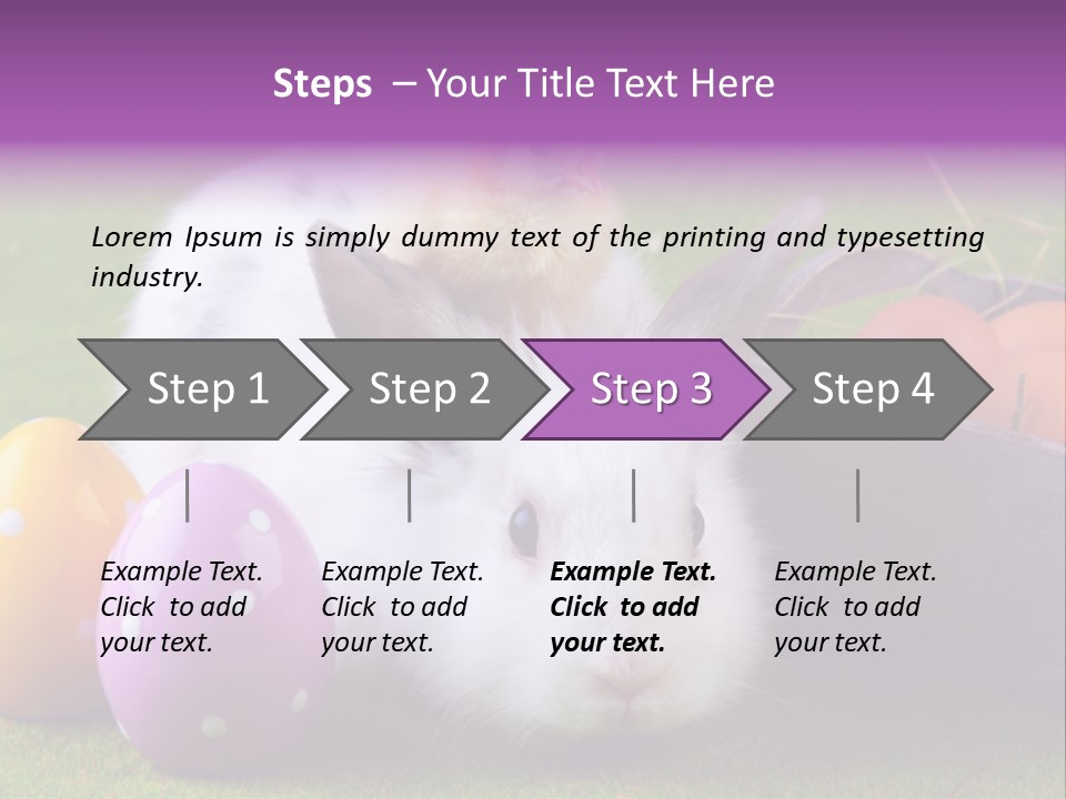 Concept Grass Easter PowerPoint Template
