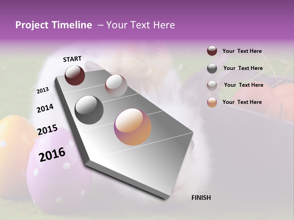 Concept Grass Easter PowerPoint Template