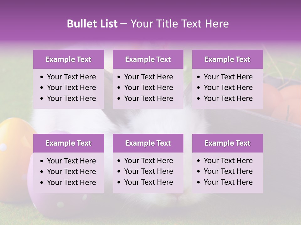 Concept Grass Easter PowerPoint Template