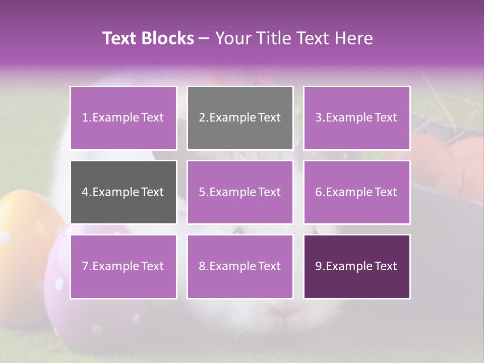 Concept Grass Easter PowerPoint Template