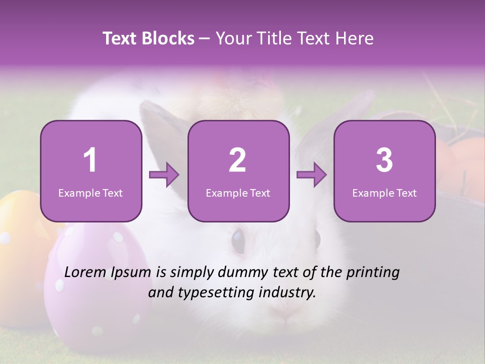 Concept Grass Easter PowerPoint Template