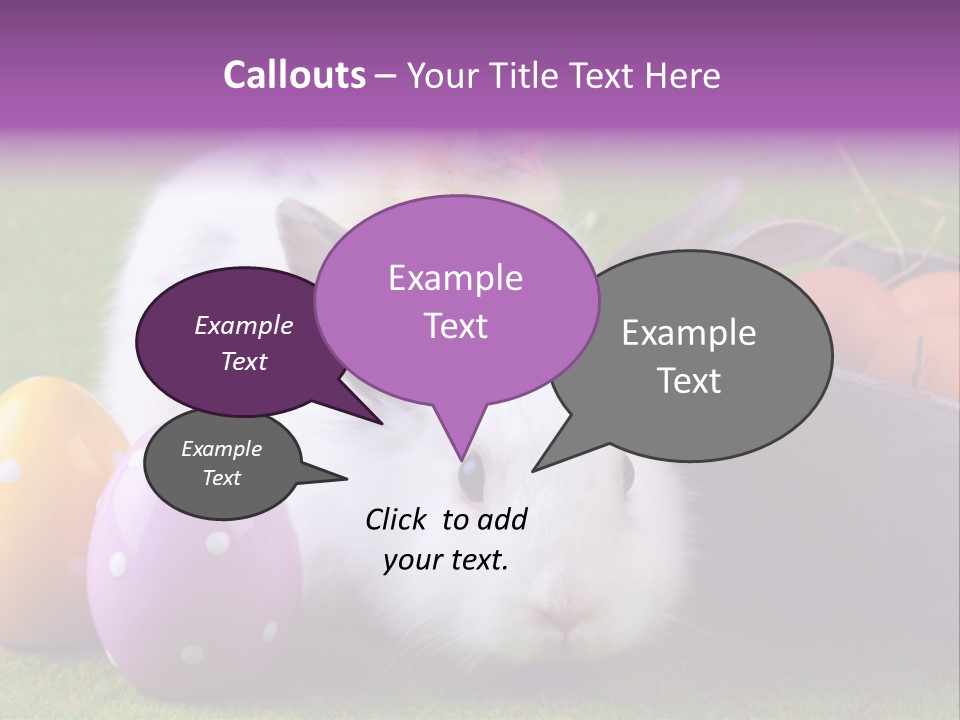 Concept Grass Easter PowerPoint Template