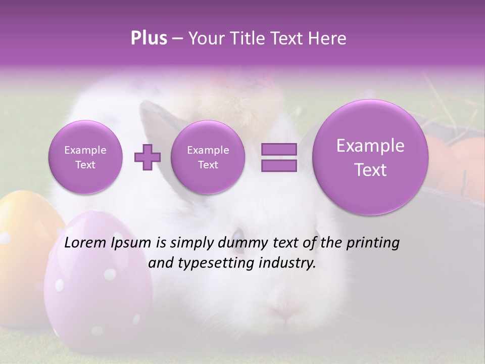 Concept Grass Easter PowerPoint Template