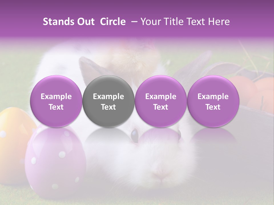 Concept Grass Easter PowerPoint Template