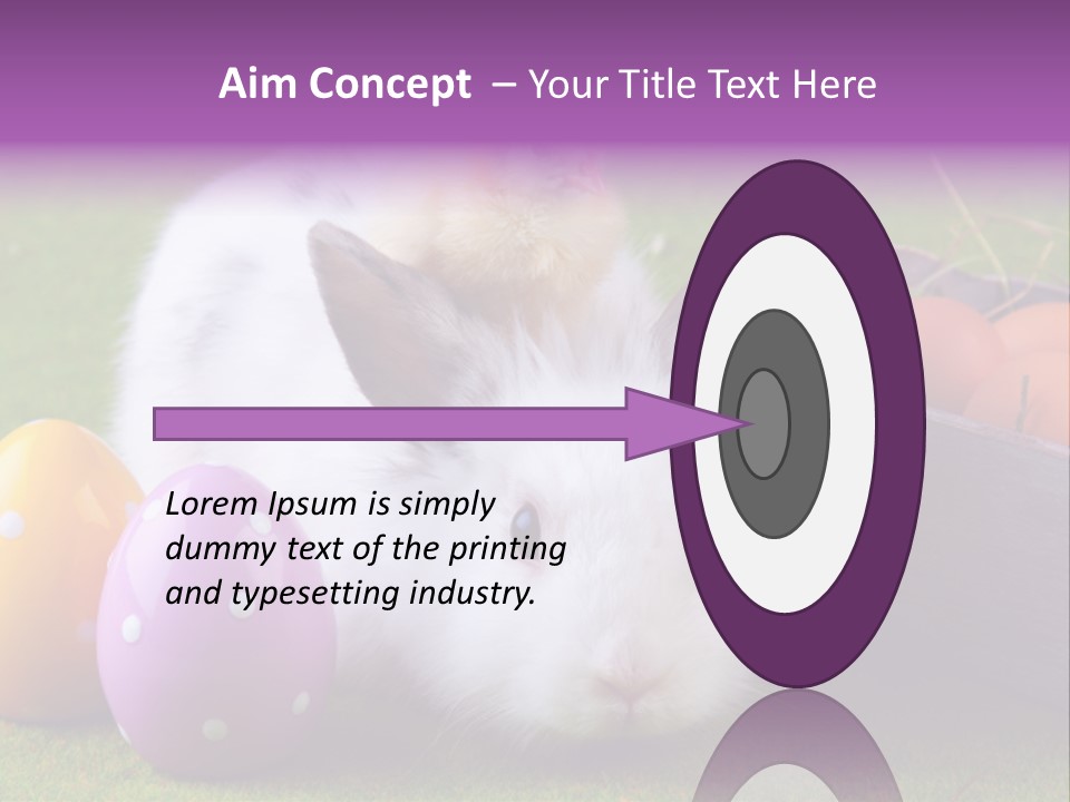 Concept Grass Easter PowerPoint Template