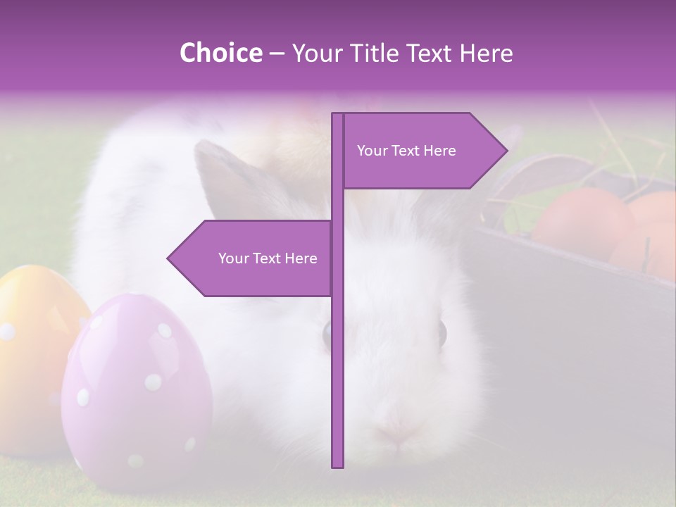 Concept Grass Easter PowerPoint Template
