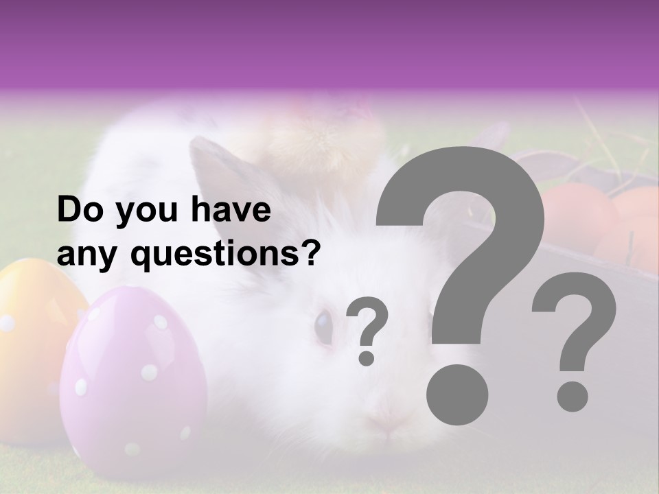 Concept Grass Easter PowerPoint Template