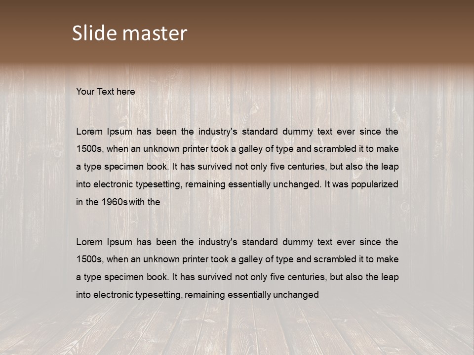 Backdrop Textured Dirty PowerPoint Template