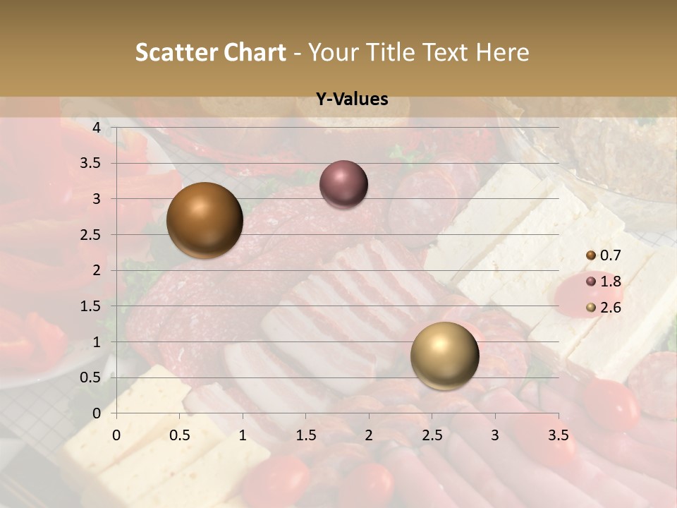 Gourmet Salami Feta PowerPoint Template