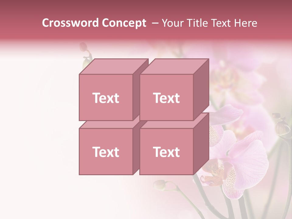 Blur Blink Petal PowerPoint Template