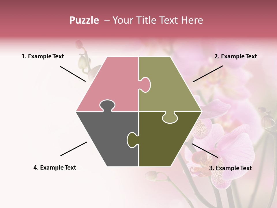 Blur Blink Petal PowerPoint Template