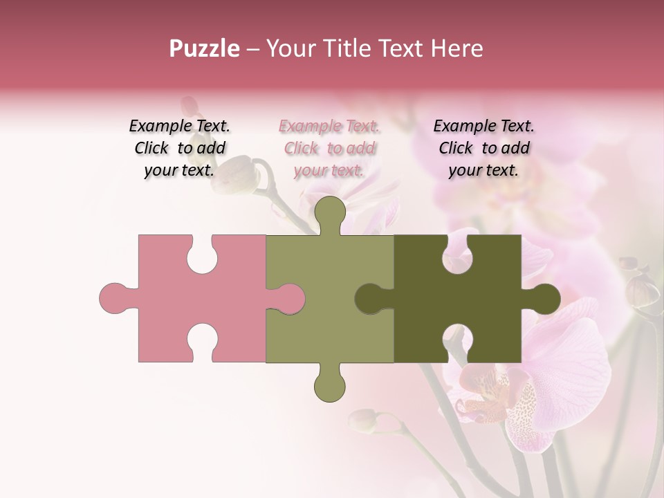 Blur Blink Petal PowerPoint Template