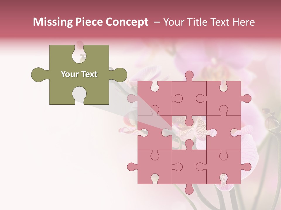 Blur Blink Petal PowerPoint Template