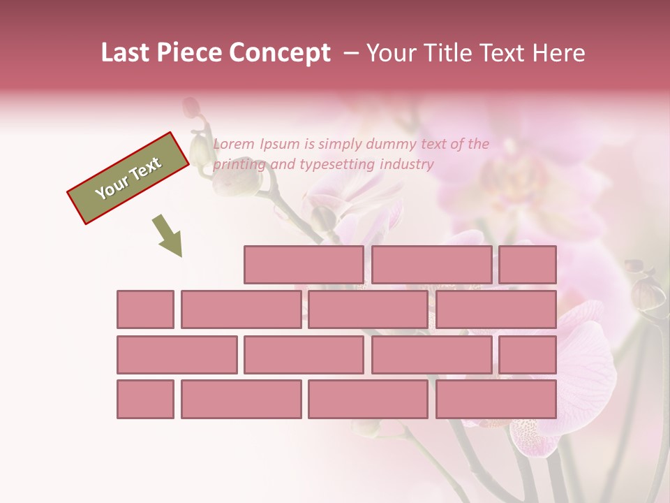 Blur Blink Petal PowerPoint Template