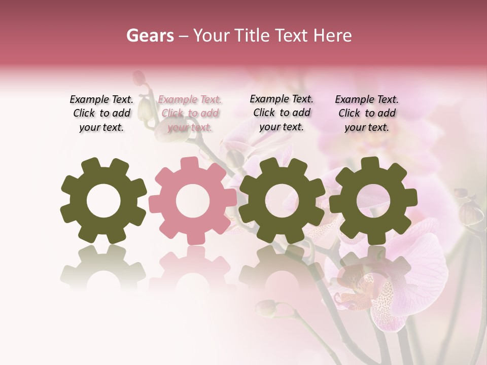 Blur Blink Petal PowerPoint Template