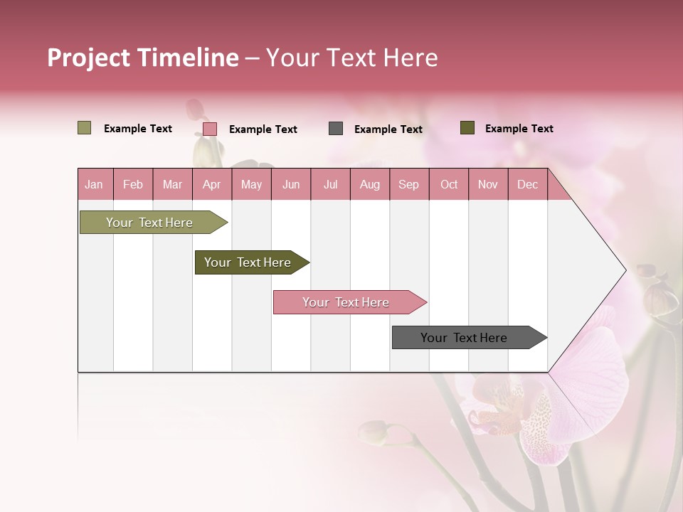 Blur Blink Petal PowerPoint Template