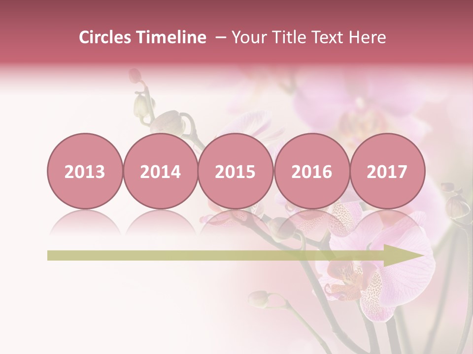 Blur Blink Petal PowerPoint Template