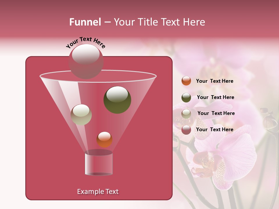 Blur Blink Petal PowerPoint Template