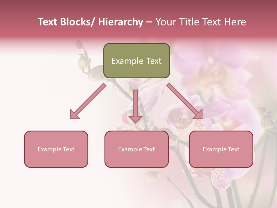 Blur Blink Petal PowerPoint Template