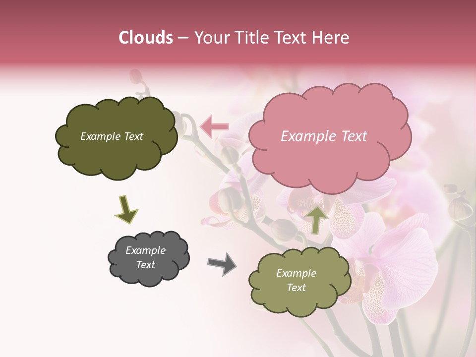 Blur Blink Petal PowerPoint Template