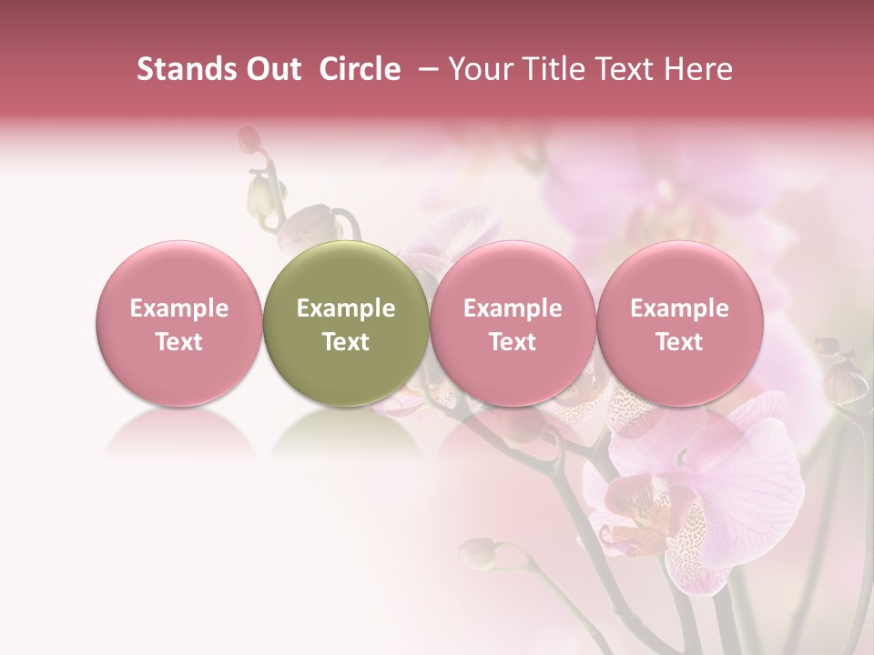 Blur Blink Petal PowerPoint Template