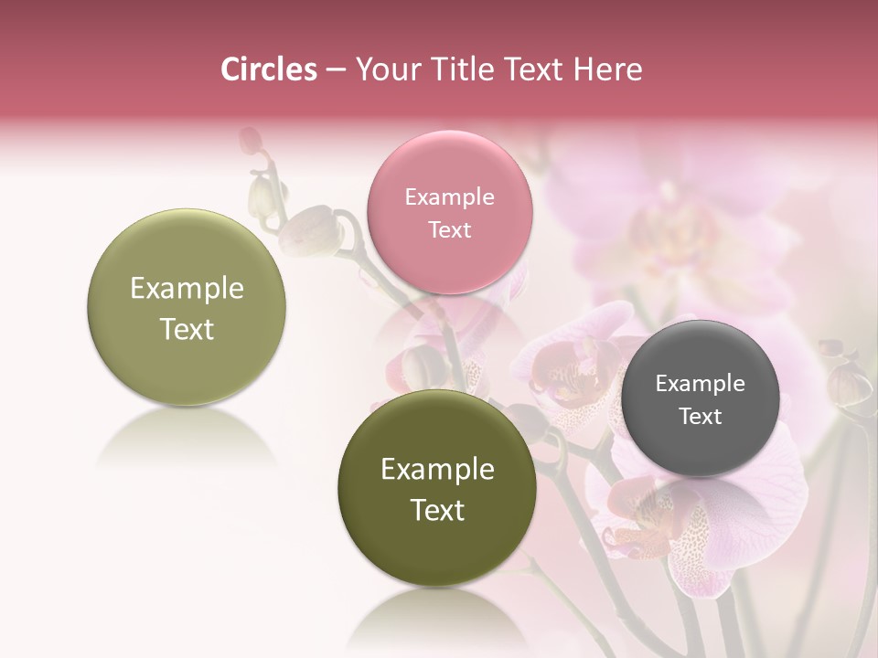 Blur Blink Petal PowerPoint Template