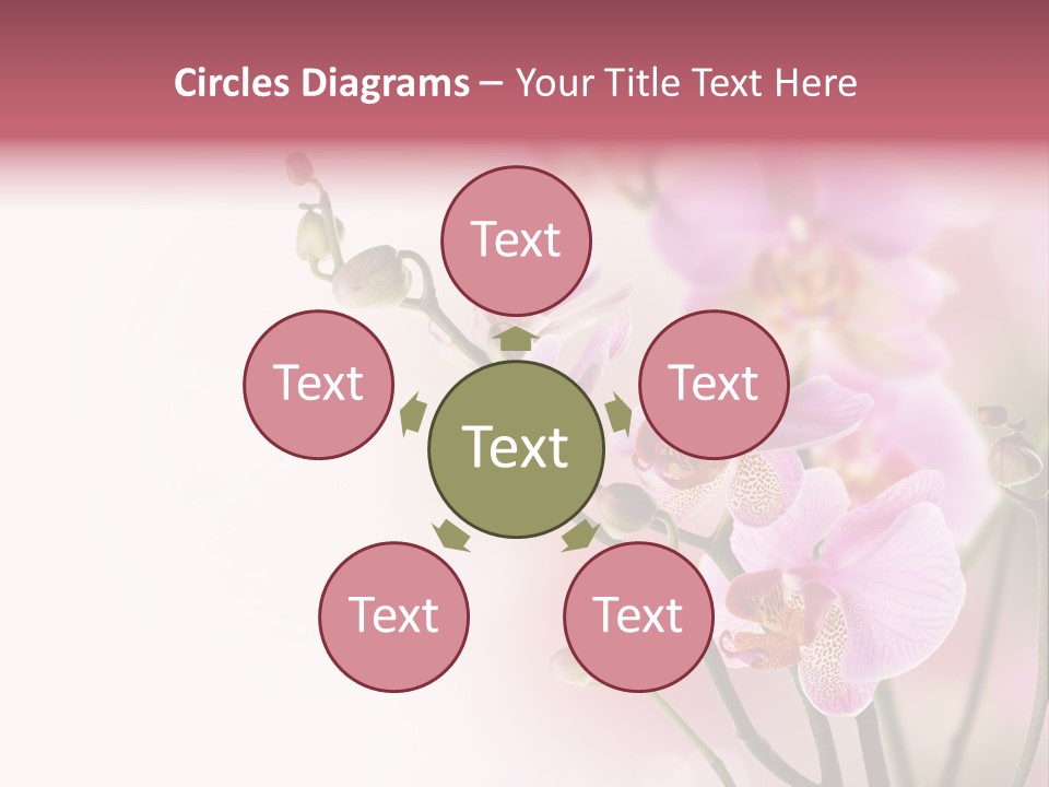 Blur Blink Petal PowerPoint Template