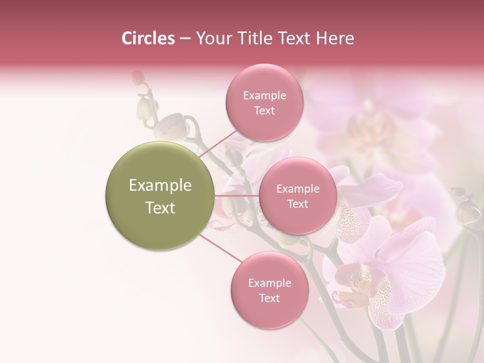 Blur Blink Petal PowerPoint Template