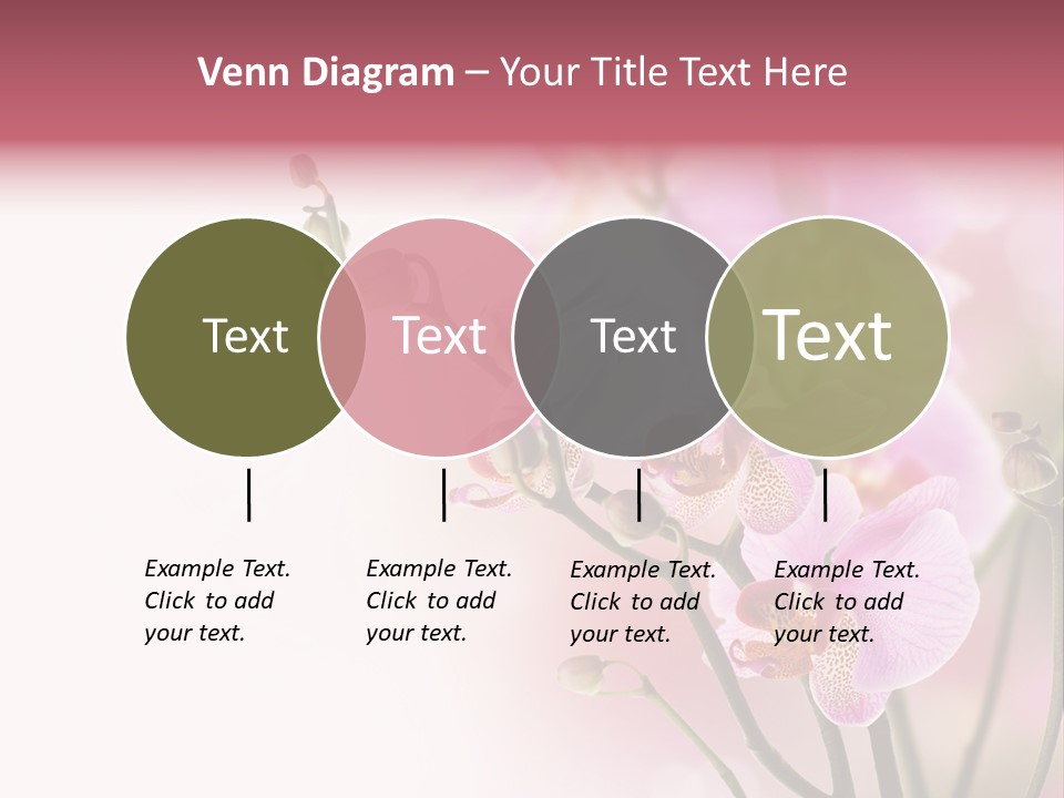 Blur Blink Petal PowerPoint Template