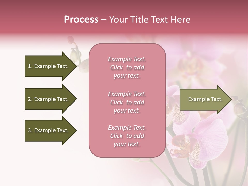 Blur Blink Petal PowerPoint Template