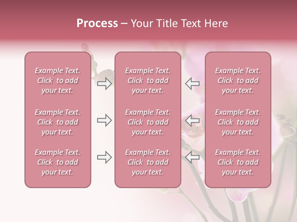 Blur Blink Petal PowerPoint Template
