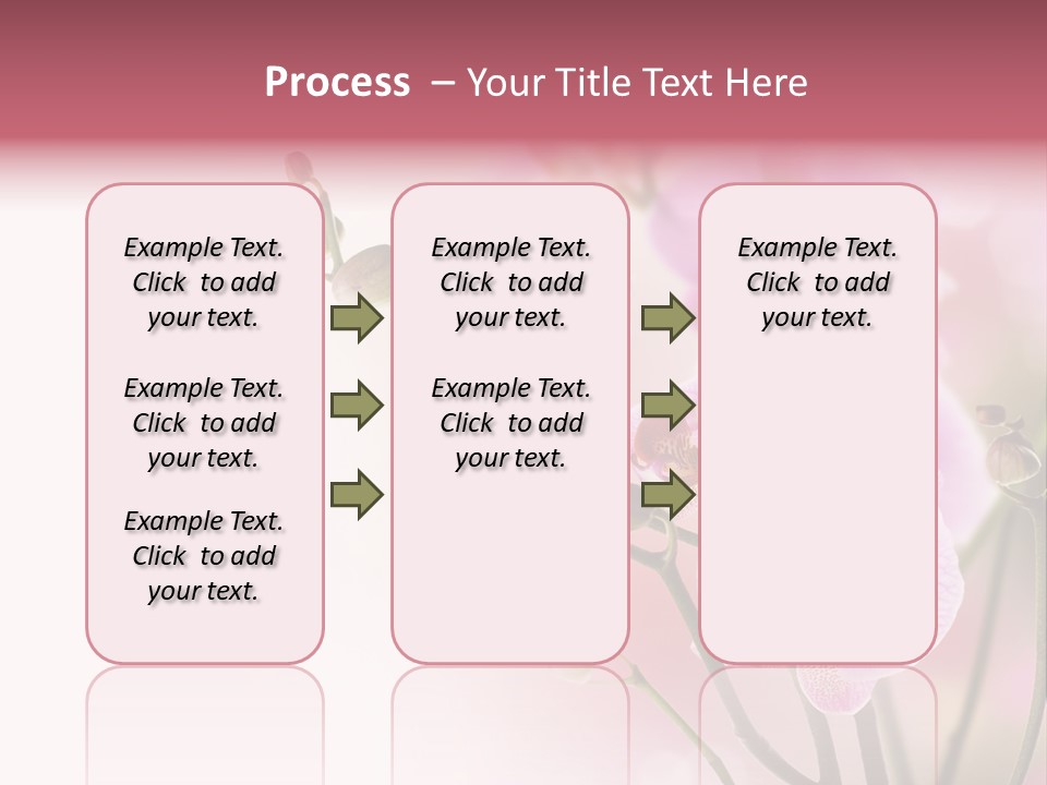 Blur Blink Petal PowerPoint Template