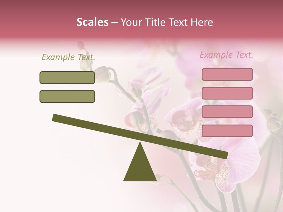 Blur Blink Petal PowerPoint Template