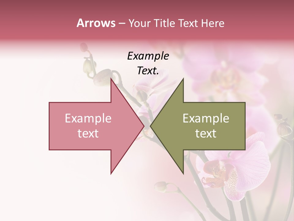 Blur Blink Petal PowerPoint Template