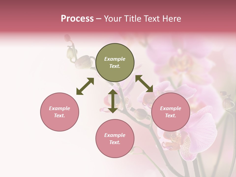 Blur Blink Petal PowerPoint Template