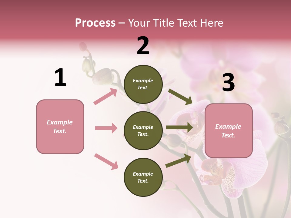 Blur Blink Petal PowerPoint Template