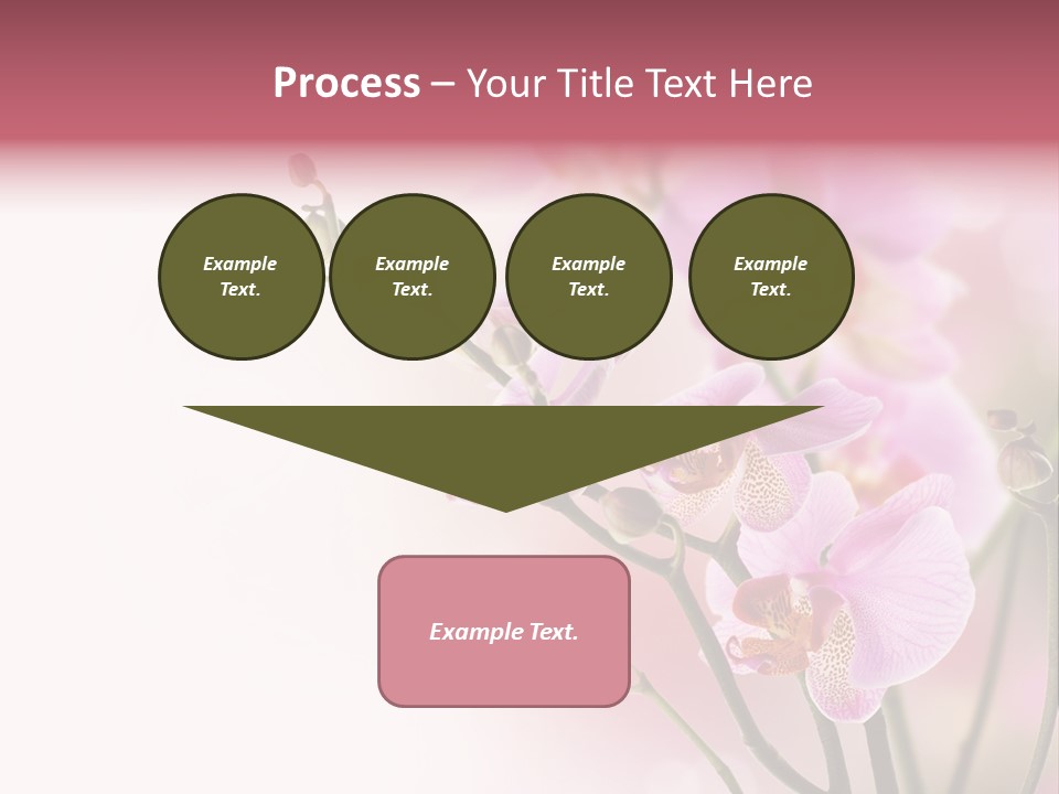 Blur Blink Petal PowerPoint Template