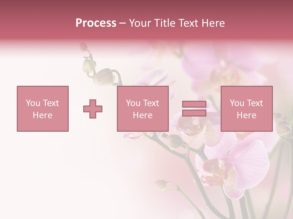 Blur Blink Petal PowerPoint Template