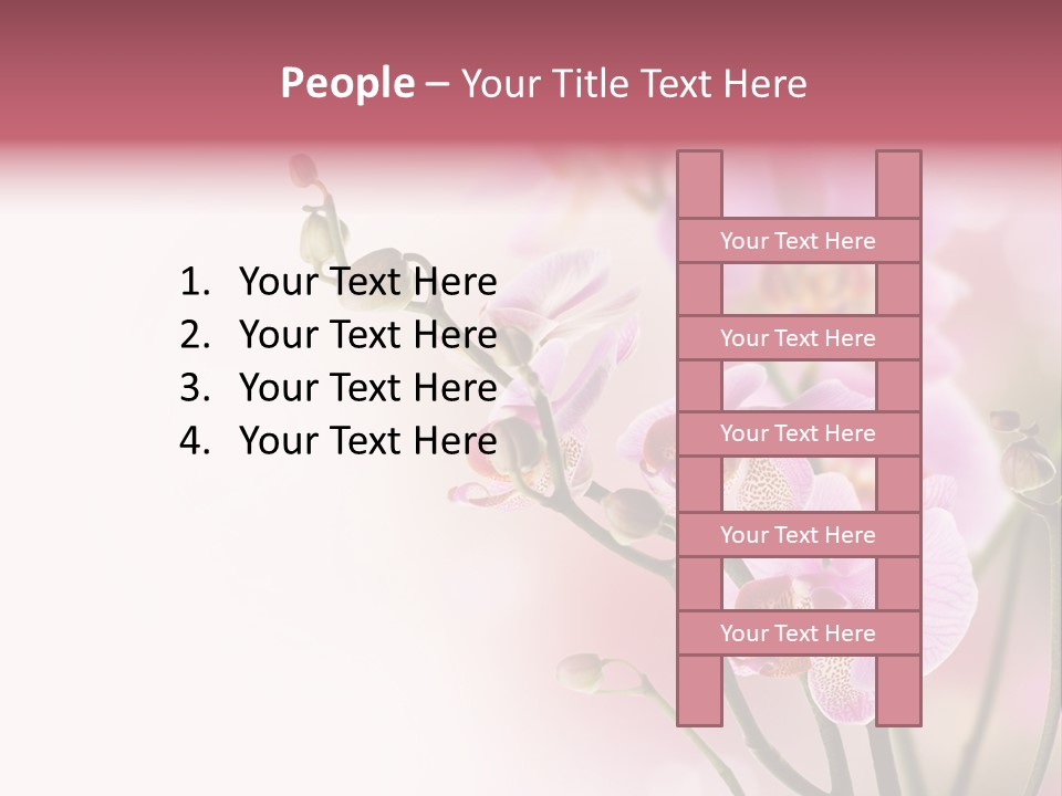 Blur Blink Petal PowerPoint Template