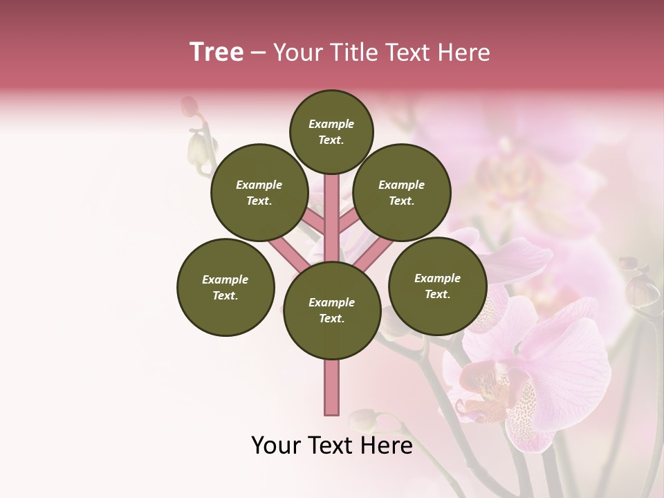 Blur Blink Petal PowerPoint Template