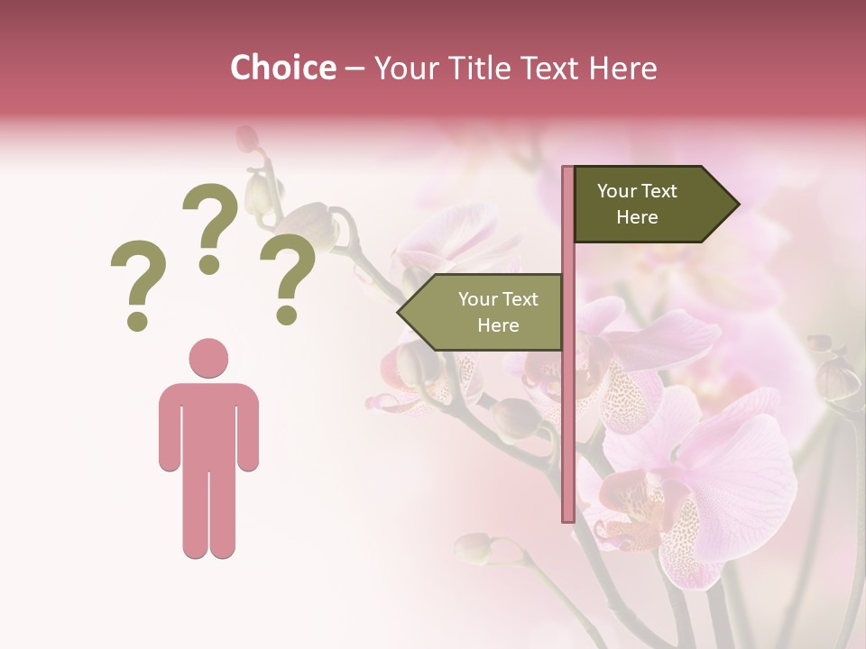 Blur Blink Petal PowerPoint Template