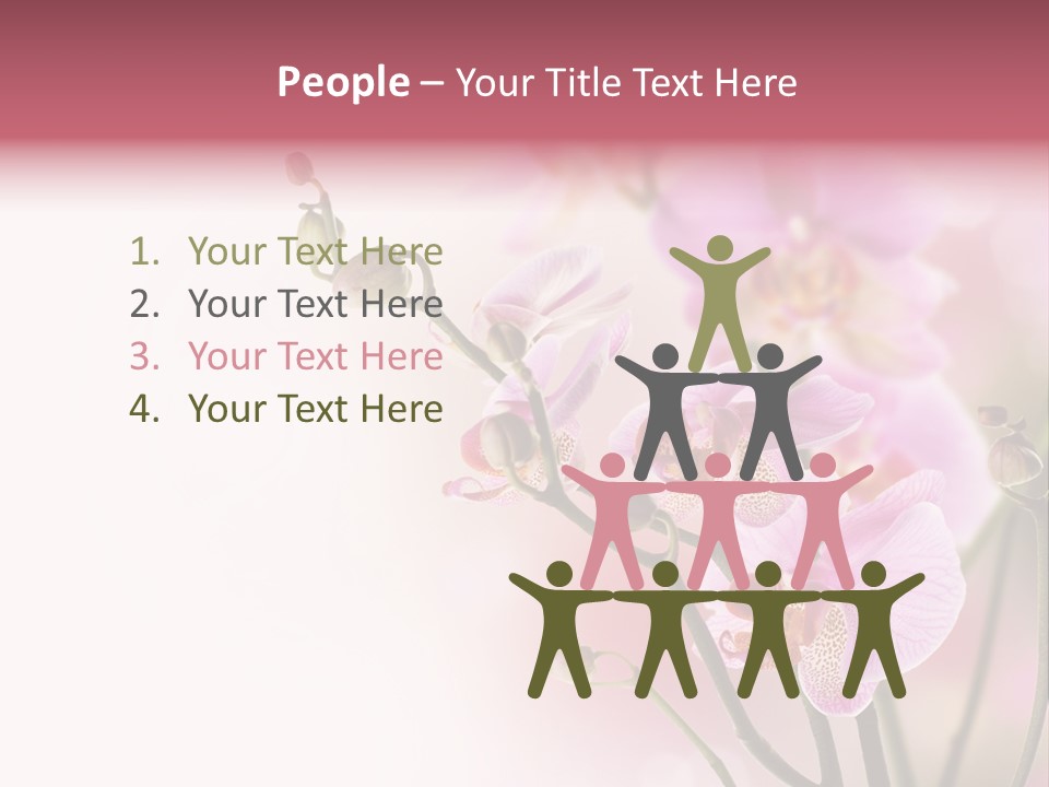 Blur Blink Petal PowerPoint Template