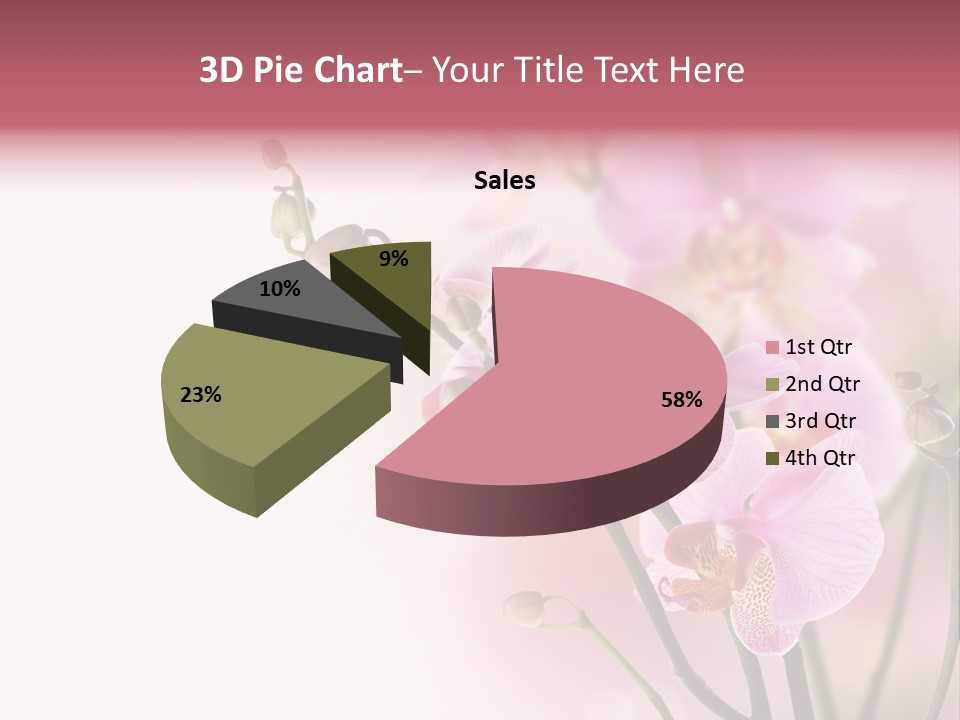Blur Blink Petal PowerPoint Template