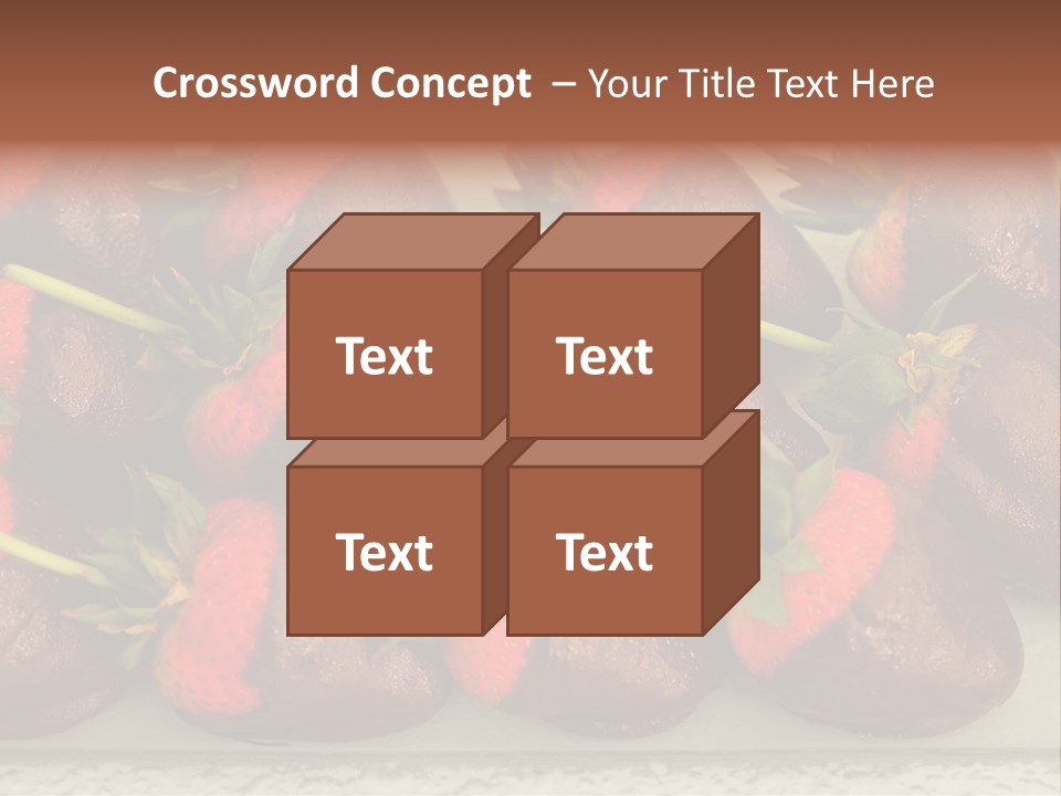 Covered Indulgence Group PowerPoint Template