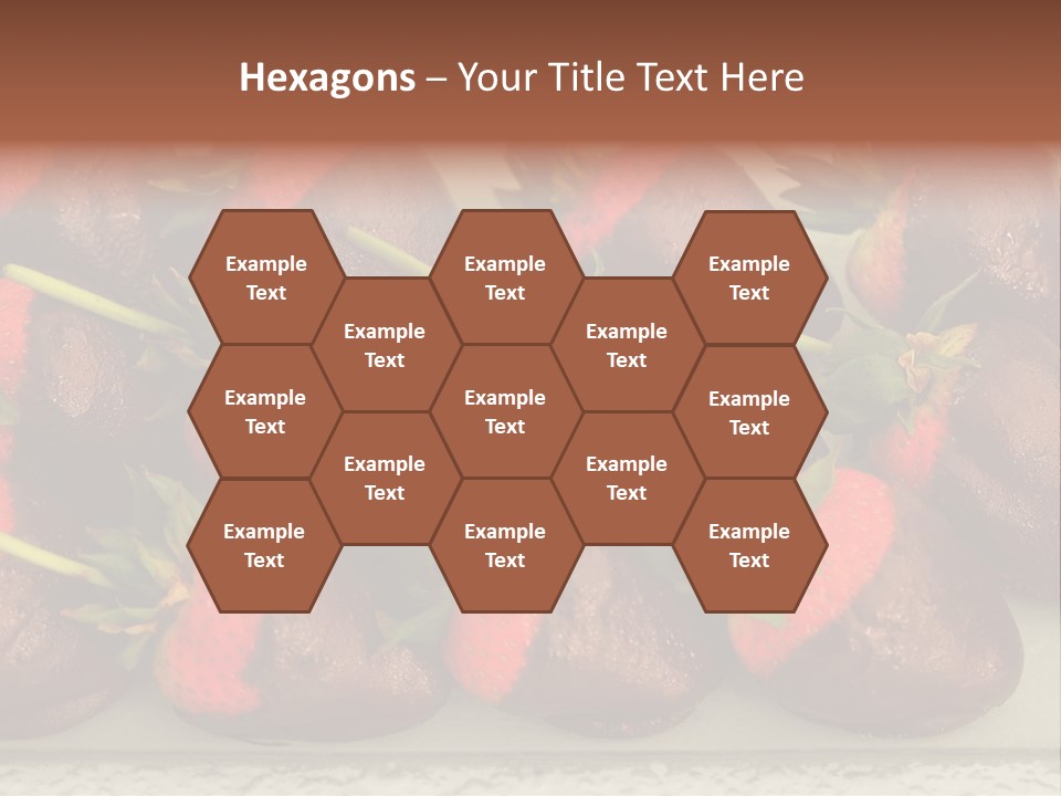 Covered Indulgence Group PowerPoint Template