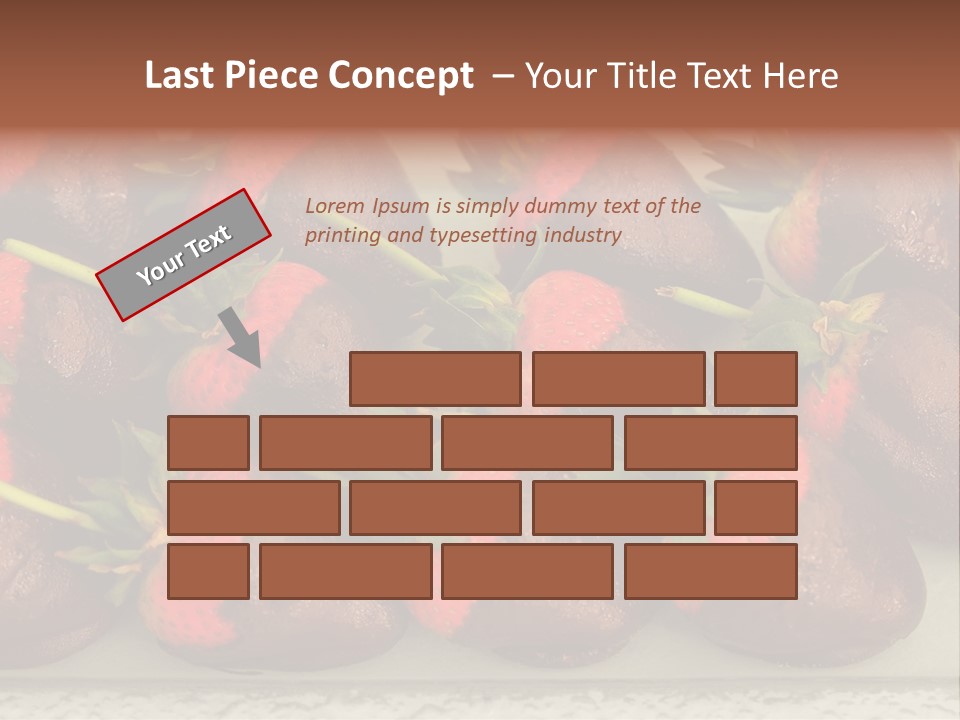 Covered Indulgence Group PowerPoint Template