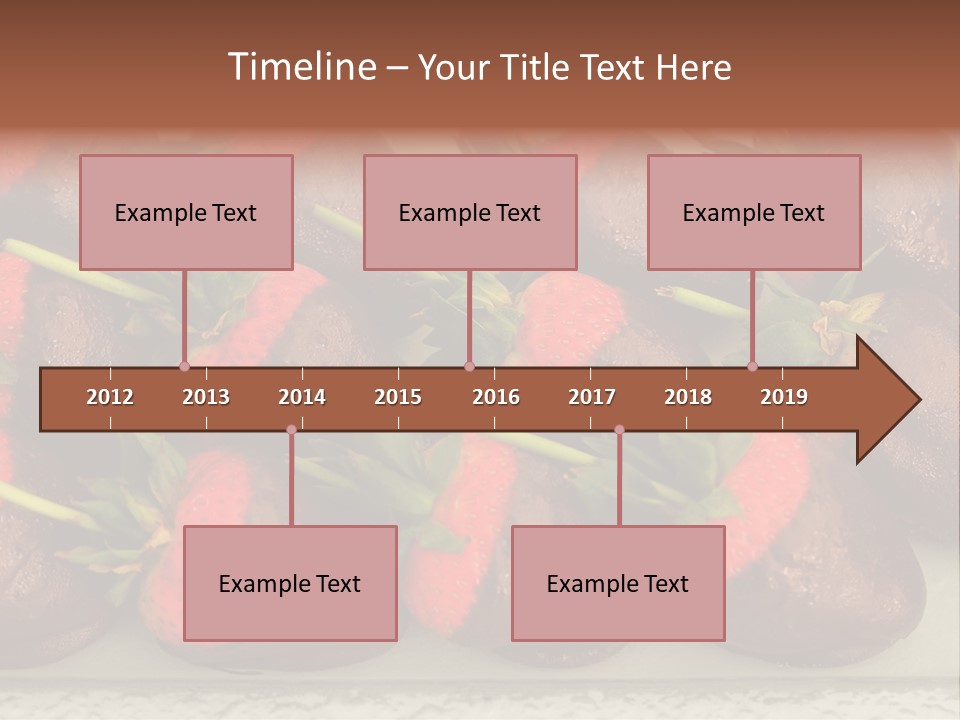 Covered Indulgence Group PowerPoint Template