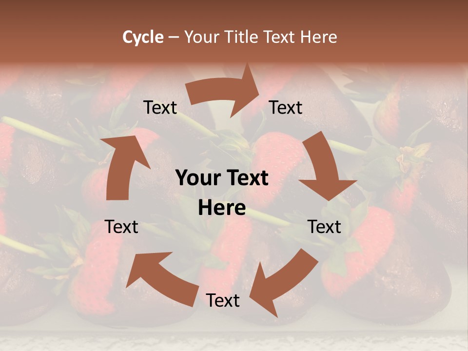 Covered Indulgence Group PowerPoint Template