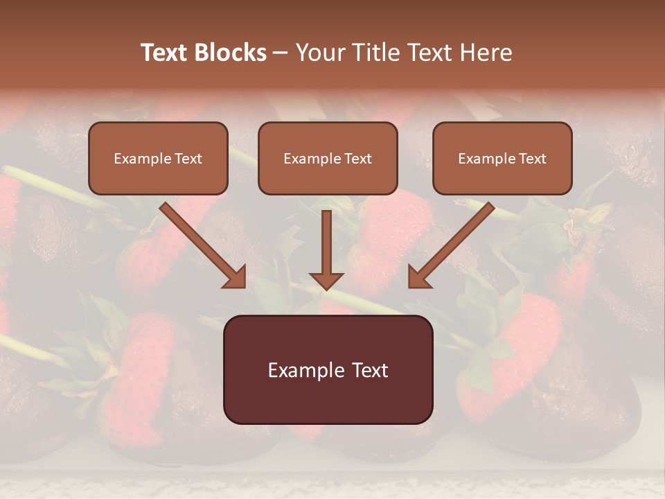 Covered Indulgence Group PowerPoint Template