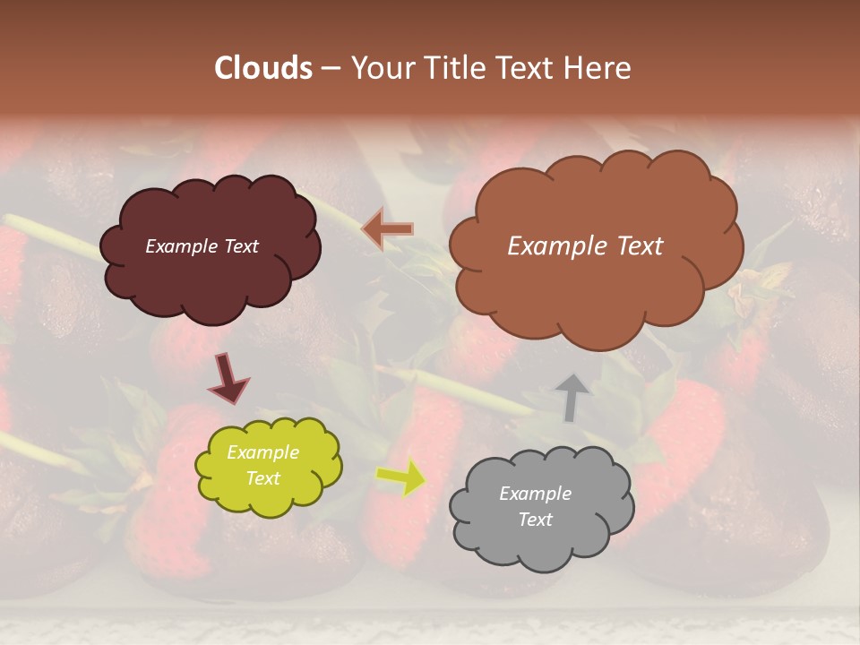 Covered Indulgence Group PowerPoint Template
